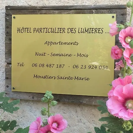 Aparthotel Particulier Des Lumieres Moustiers-Sainte-Marie